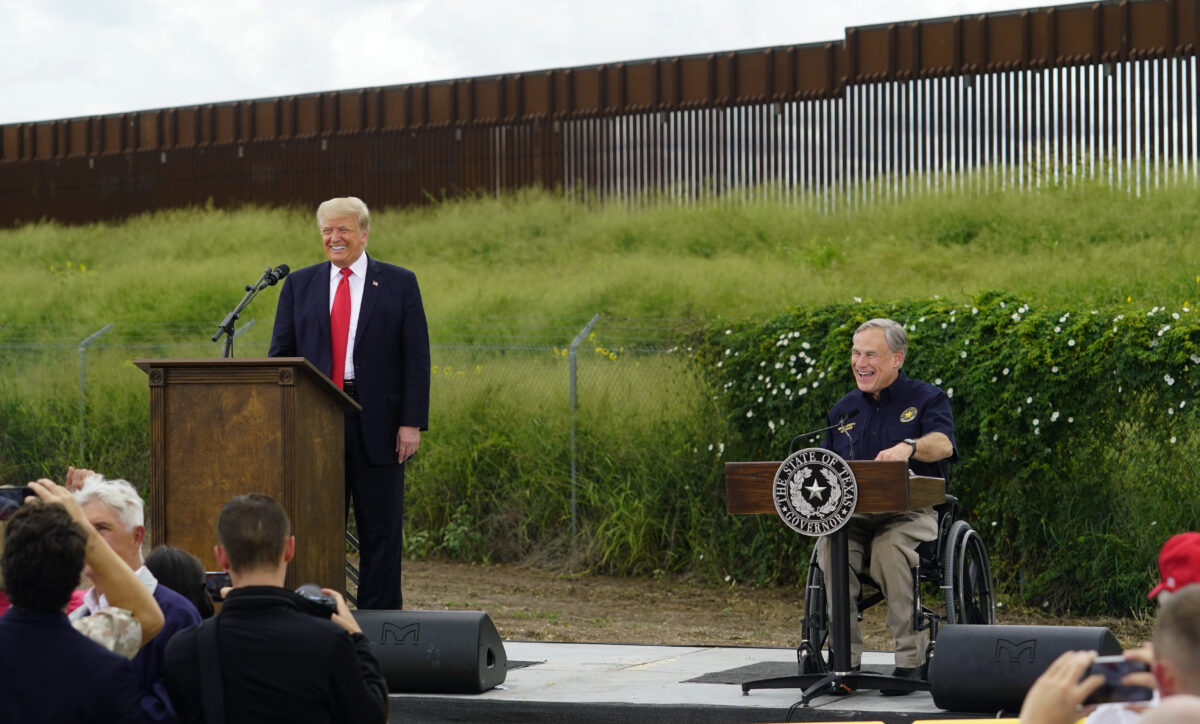 GOP embraces Trump during visit to Texas, border wall | News, Sports ...